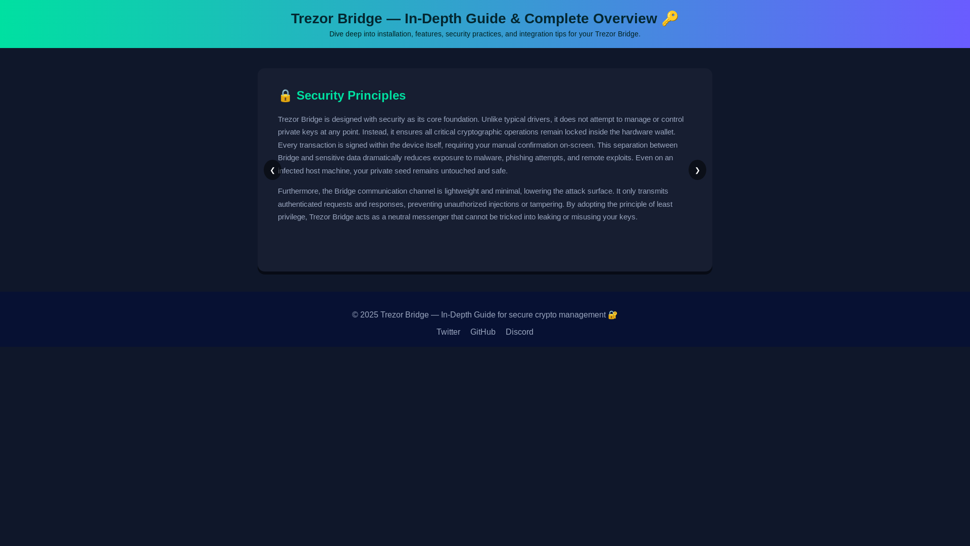 website screenshot of https://en-trezor-bridge-faq.pages.dev/