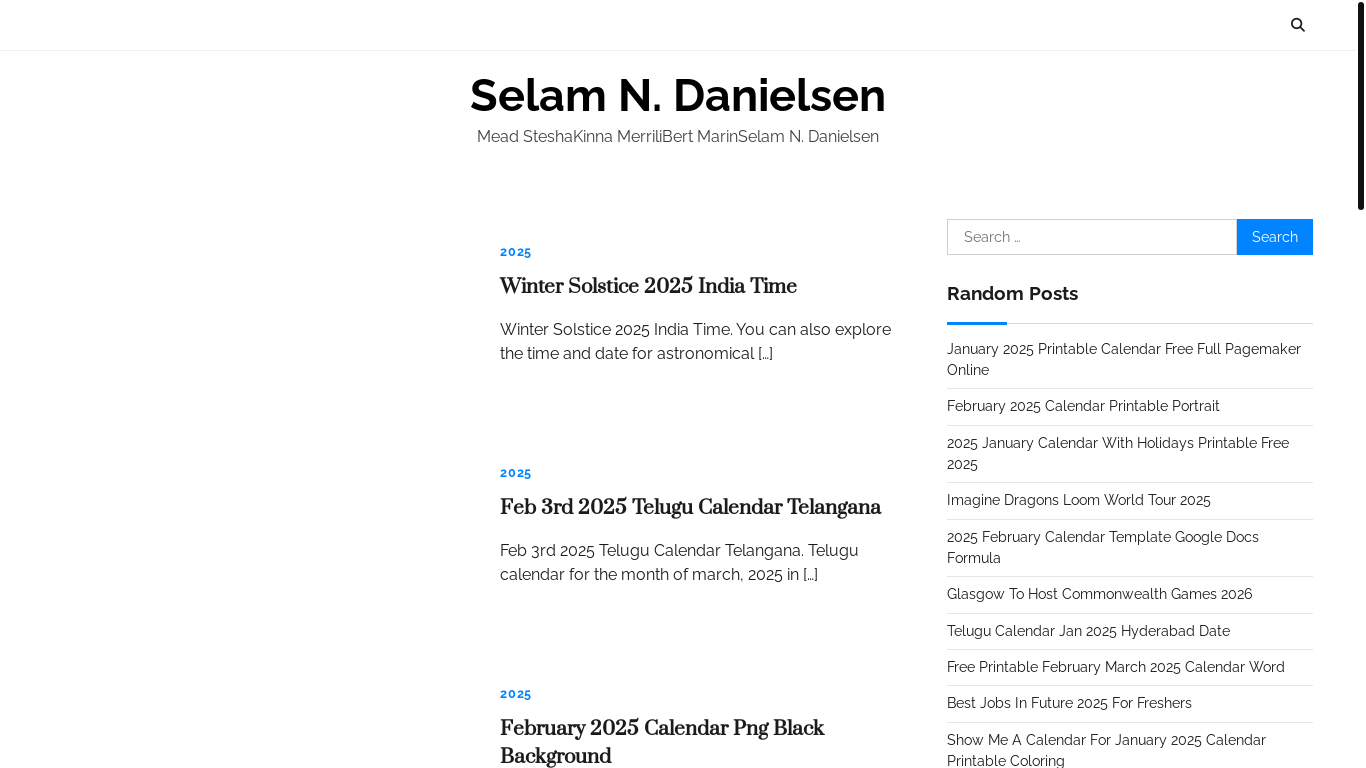 website screenshot of https://selamdanielsenn.pages.dev/