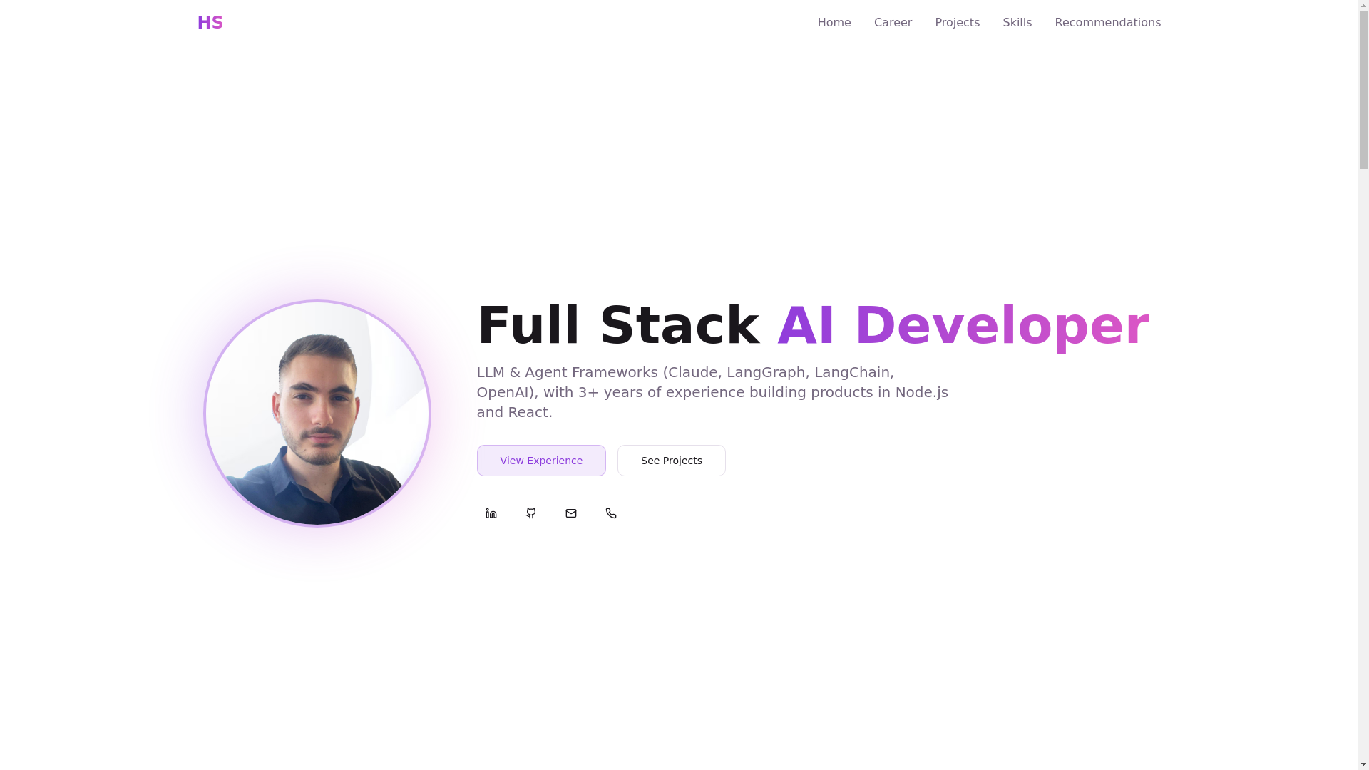 website screenshot of https://harelsarag.com/