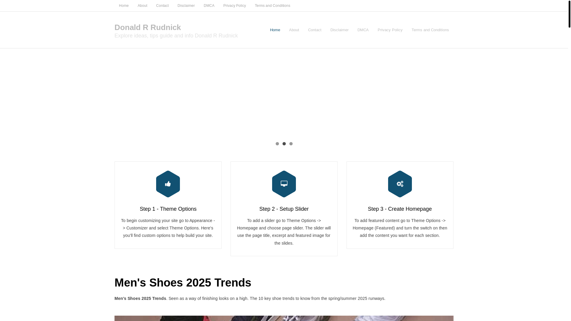 website screenshot of https://donaldrrudnickj.pages.dev/