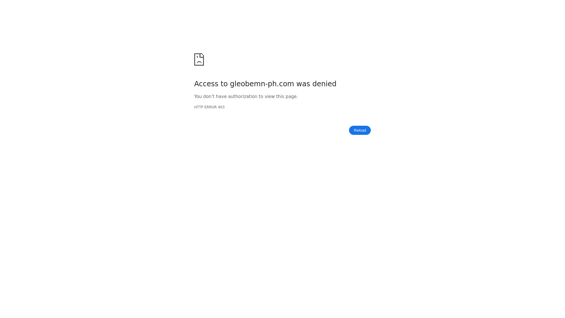 website screenshot of https://gleobemn-ph.com/