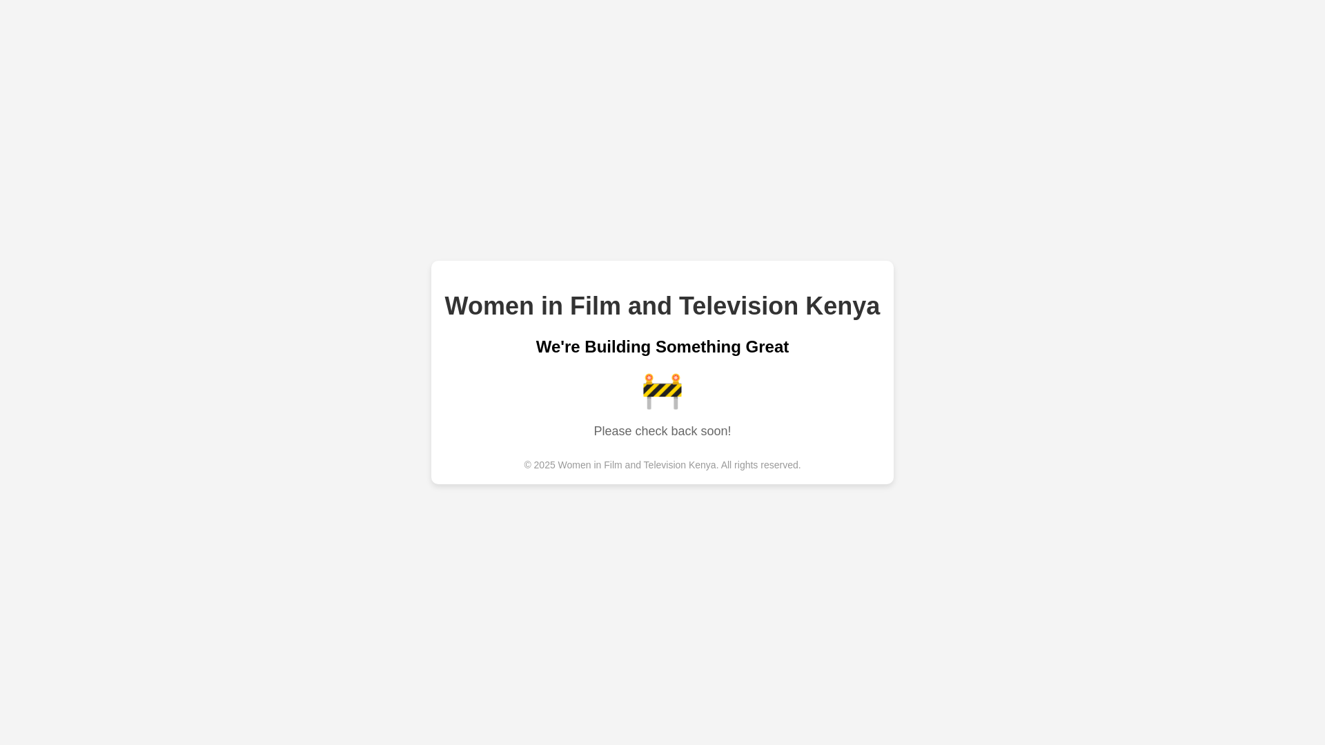 website screenshot of https://wiftkenya.org/