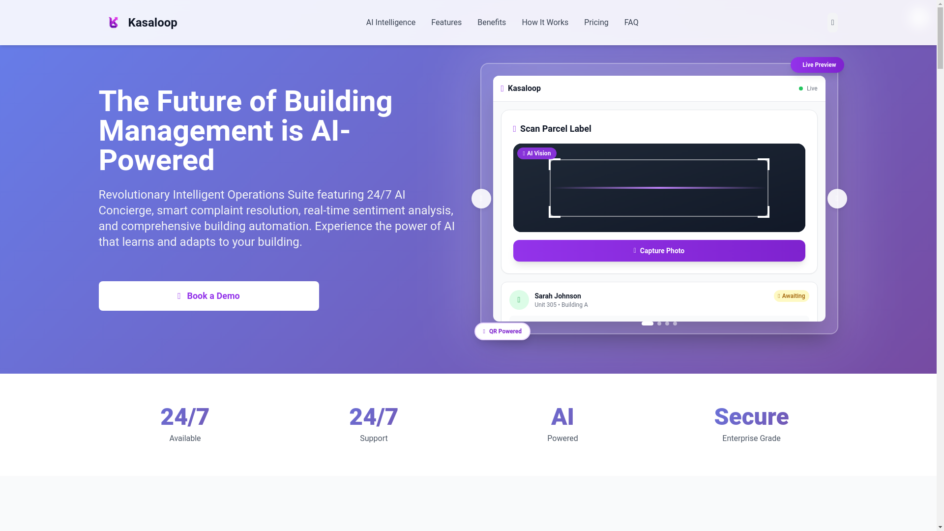 website screenshot of https://kasaloopindex.pages.dev/