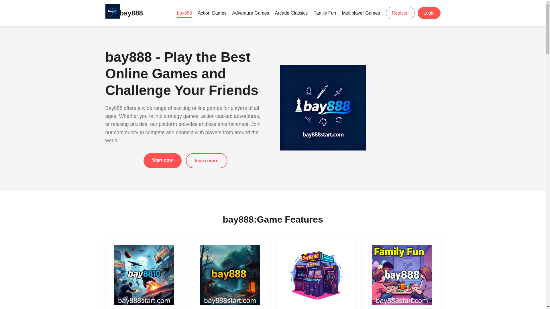 website screenshot of https://bay888start.com/