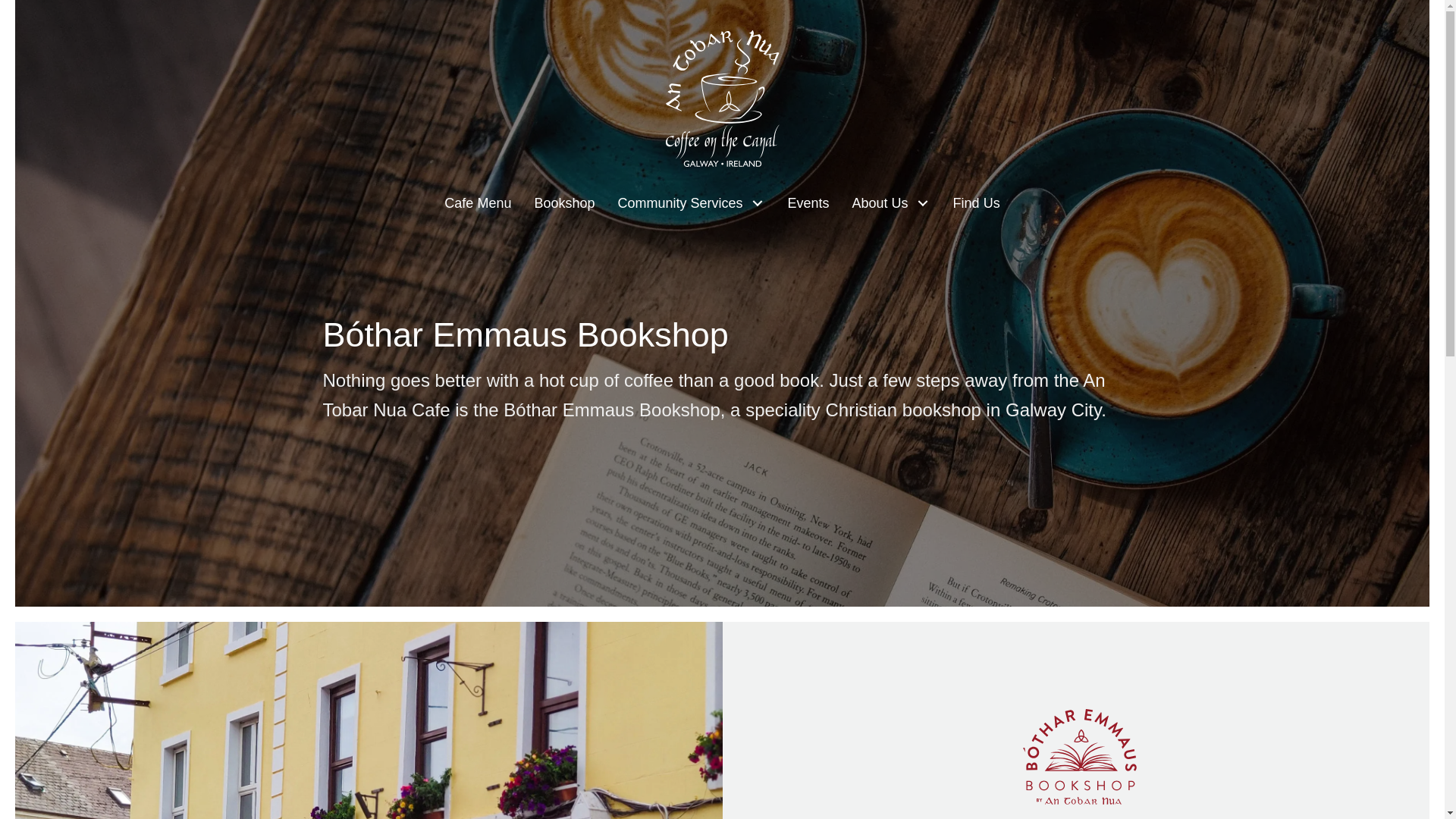 website screenshot of https://botharemmausbookshop.ie/
