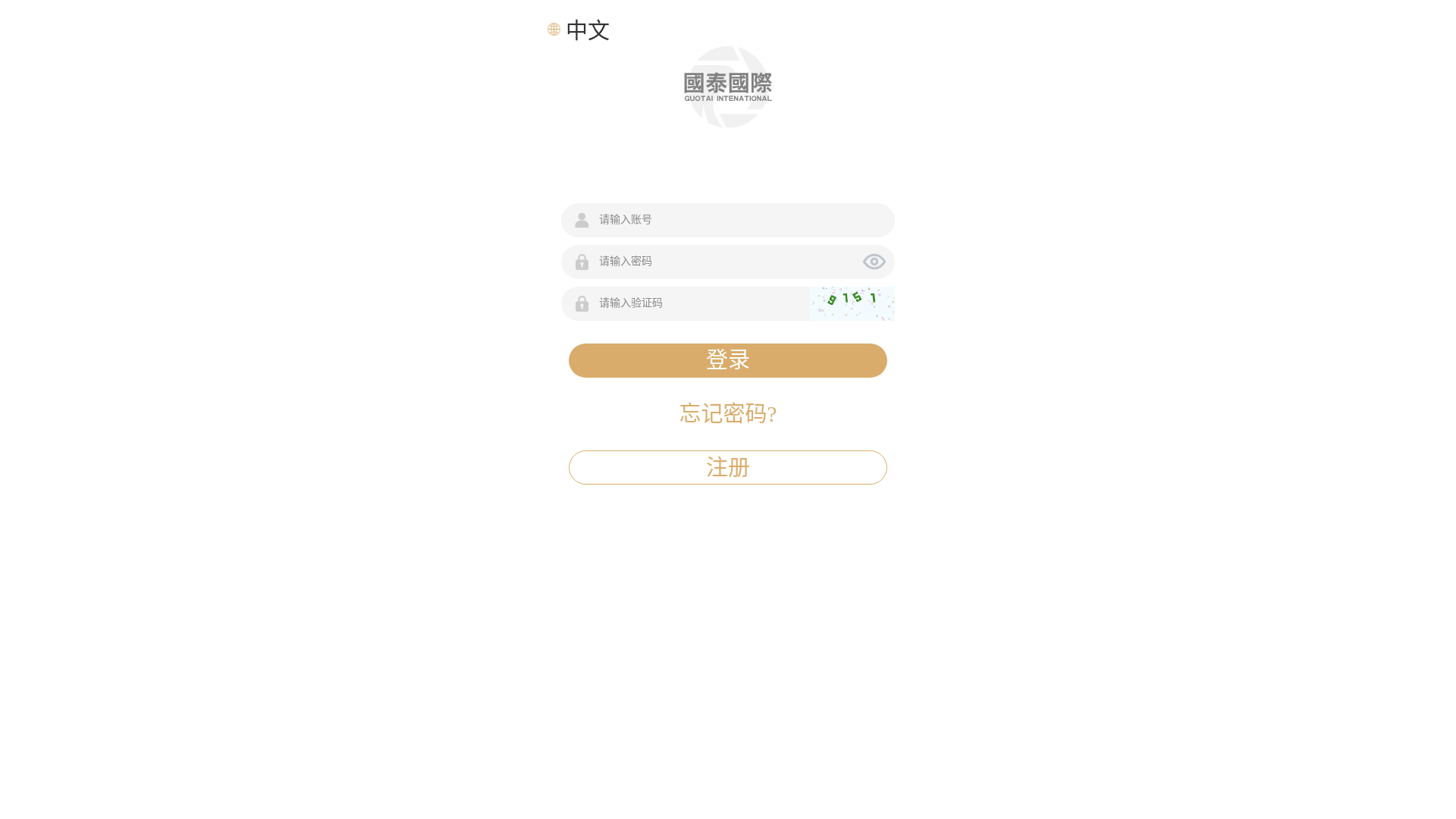 website screenshot of https://guojigt.top/h5/
