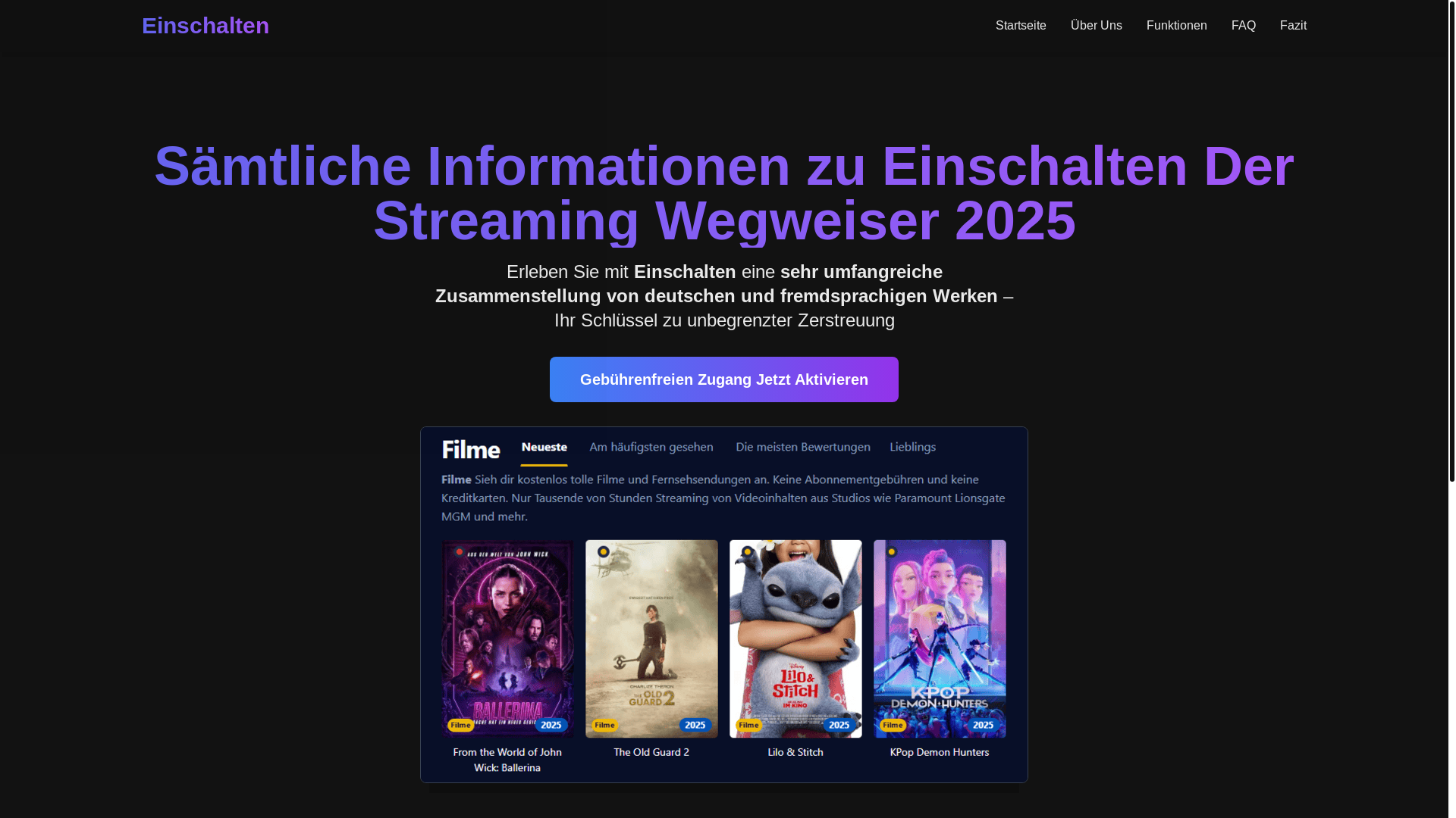 website screenshot of https://einschalten-ephm.pages.dev/
