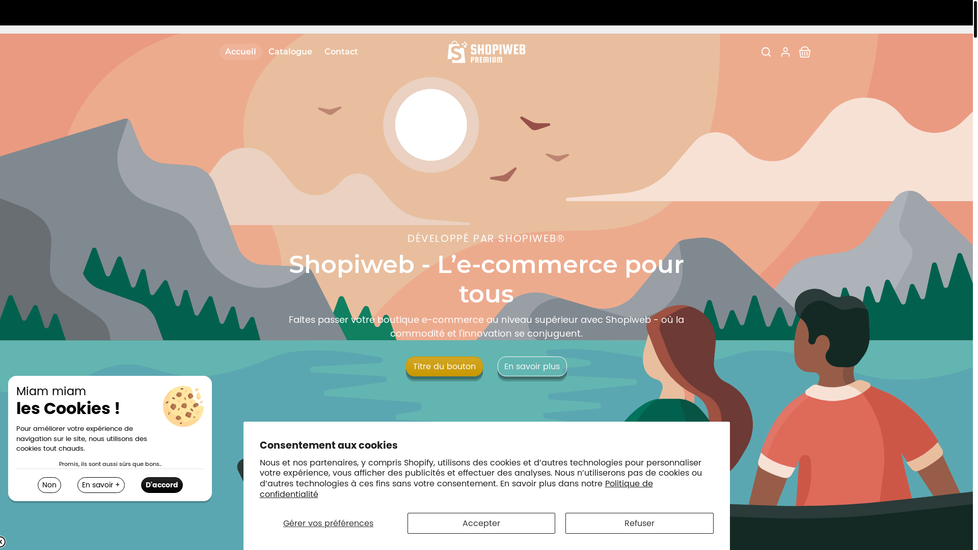website screenshot of https://louisemichelle.fr/