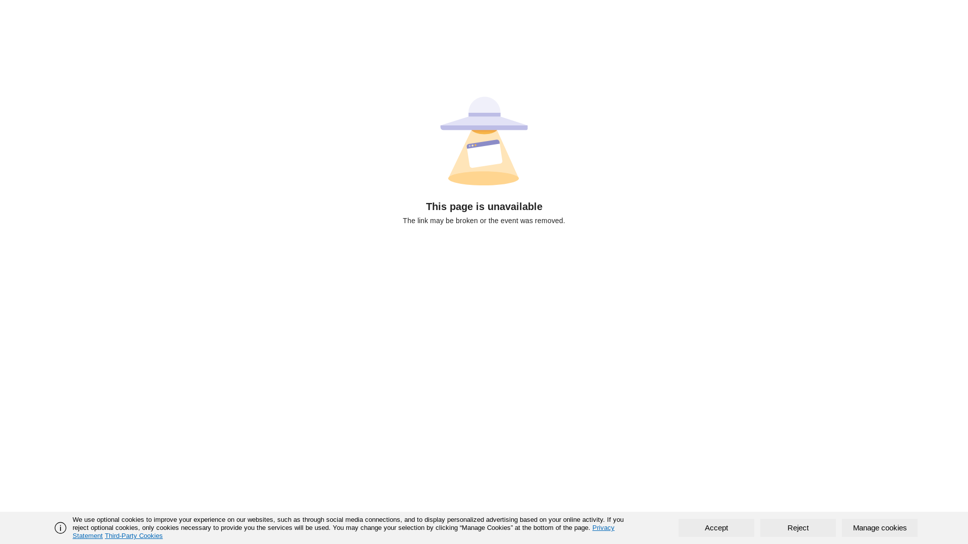 website screenshot of https://events.teams.microsoft.com/