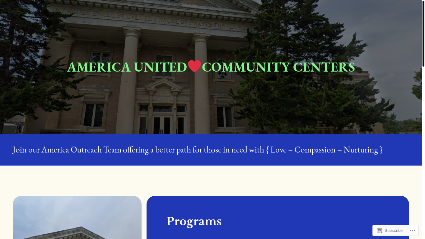 website screenshot of https://unitedcoalitionpartyofamerica.blog/