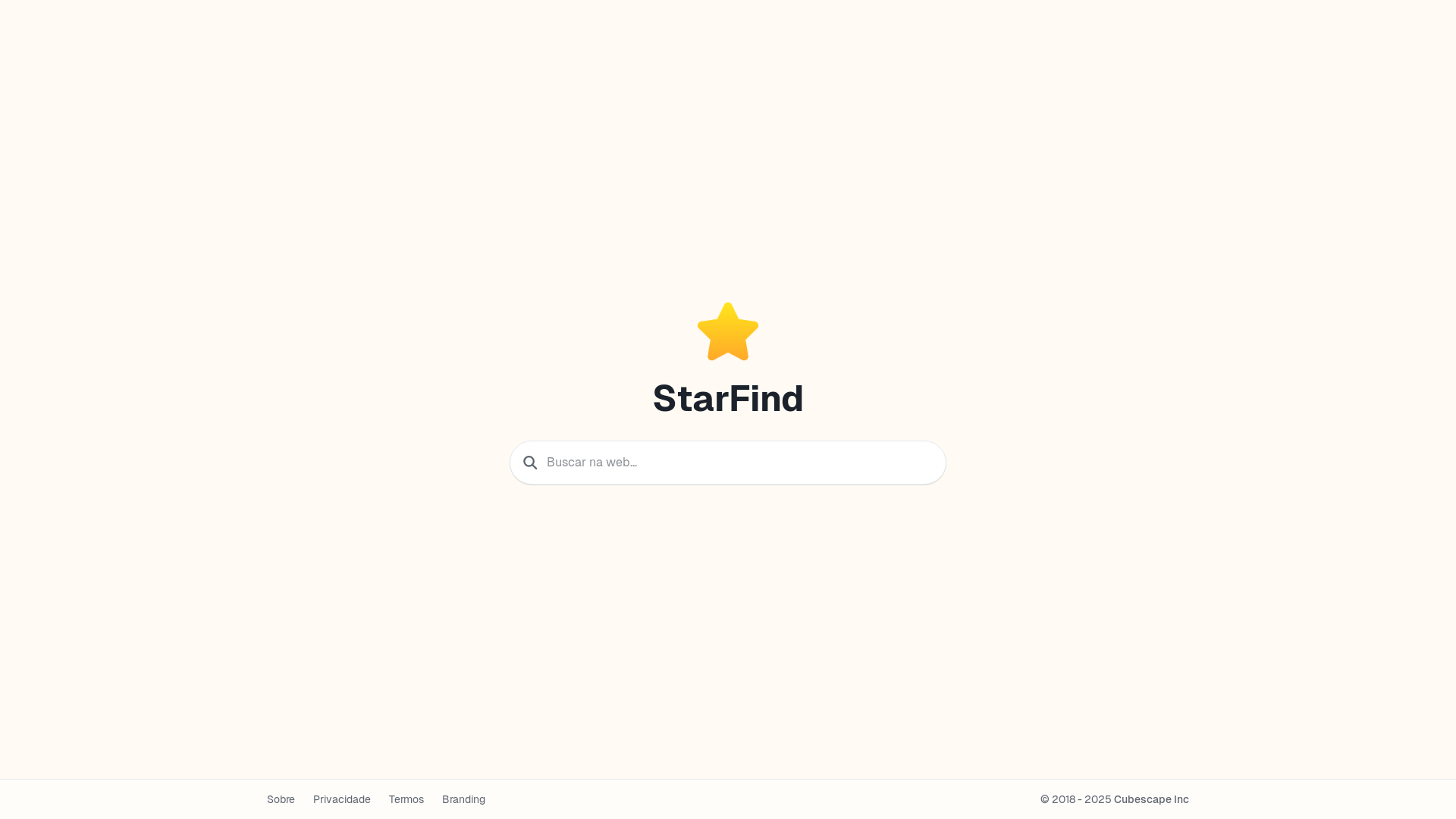 website screenshot of https://starfind.pages.dev/