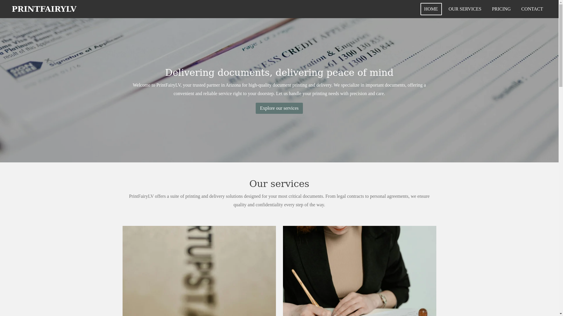 website screenshot of https://printfairylv.com/