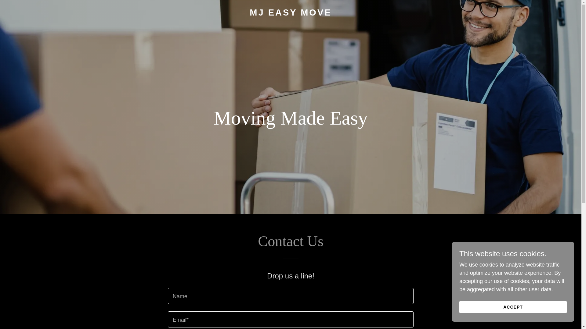 website screenshot of https://mjeasymove.com/