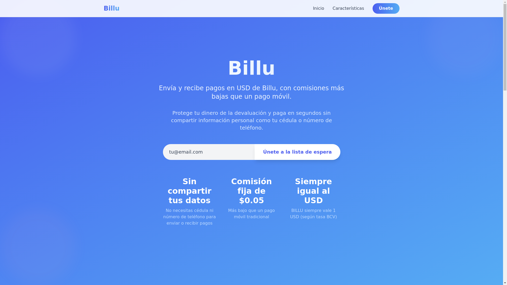 website screenshot of https://billu-website.pages.dev/