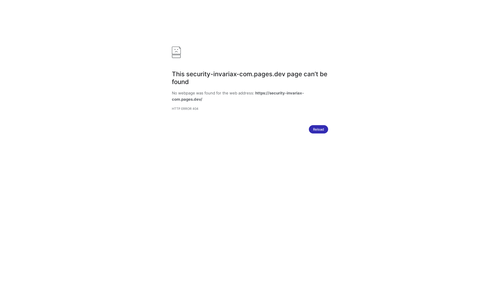 website screenshot of https://security-invariax-com.pages.dev/