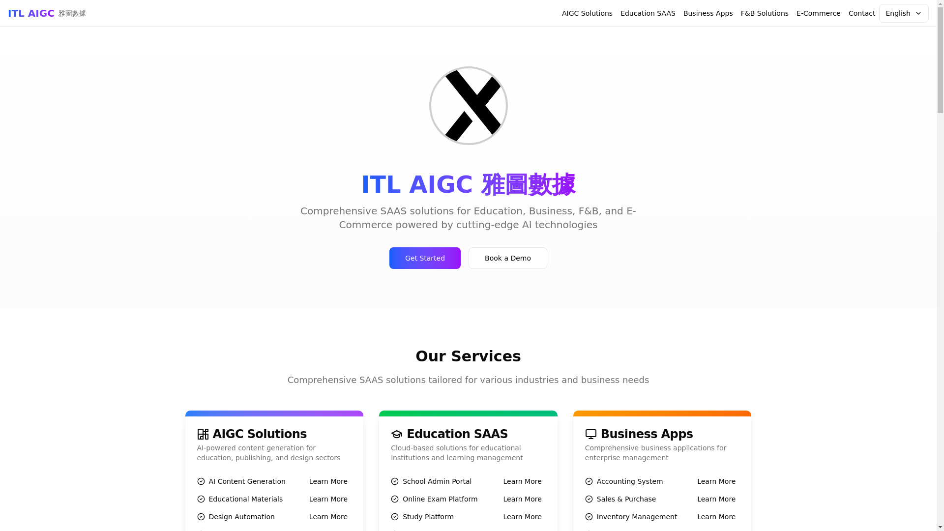 website screenshot of https://shadcnuidemo.pages.dev/