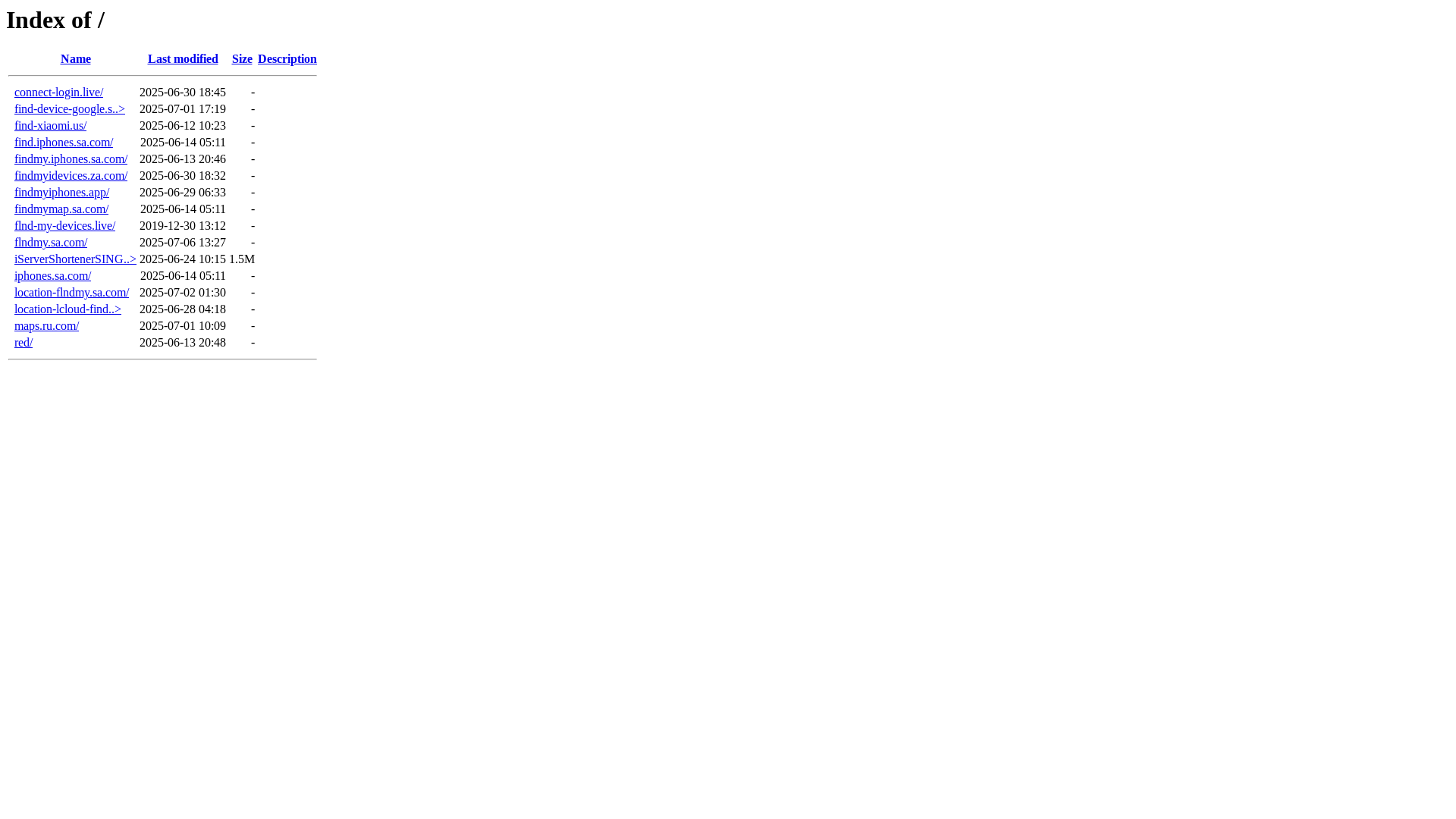 website screenshot of https://livelocation-track.services/