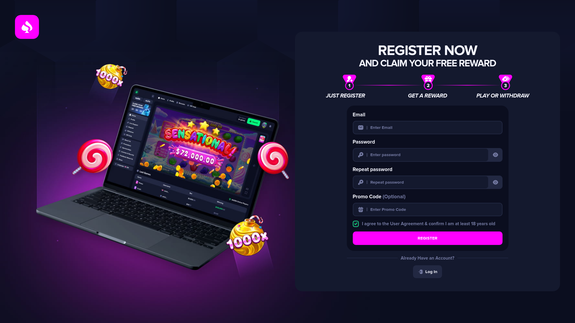 website screenshot of https://regalia500.com/