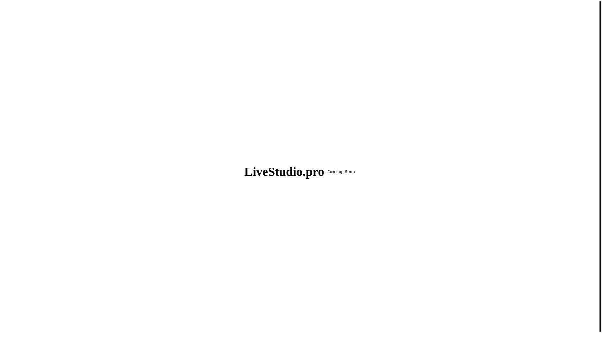 website screenshot of https://livestudio.pages.dev/