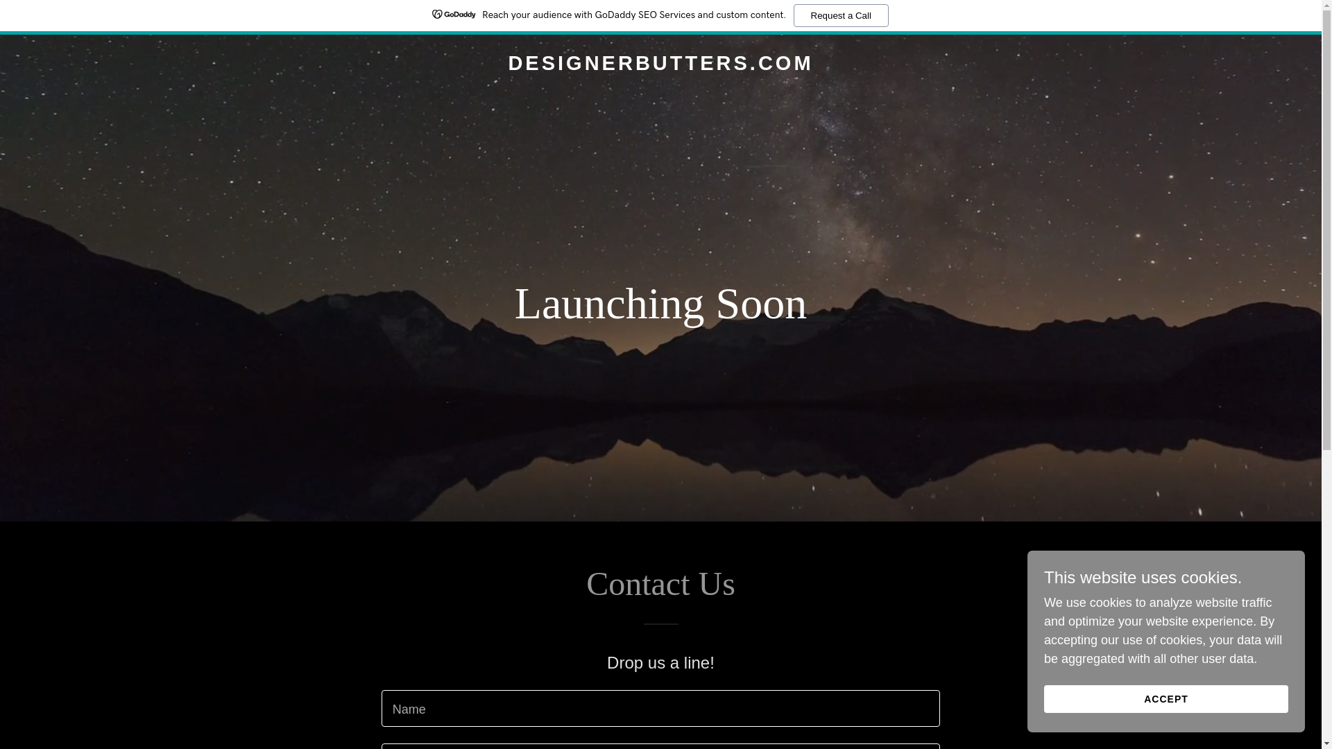 website screenshot of https://designerbutters.com/