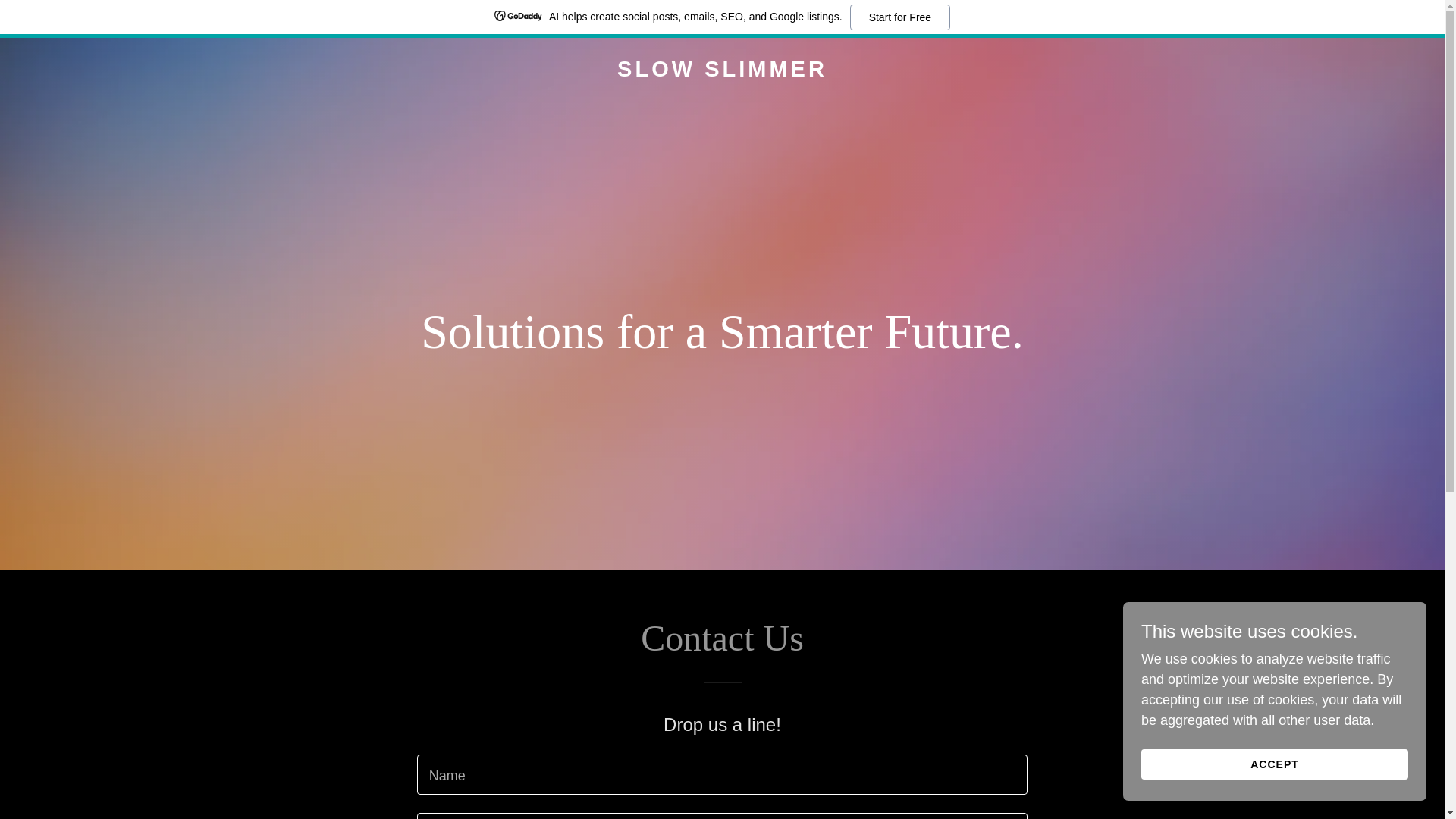 website screenshot of https://slowslimmer.com/