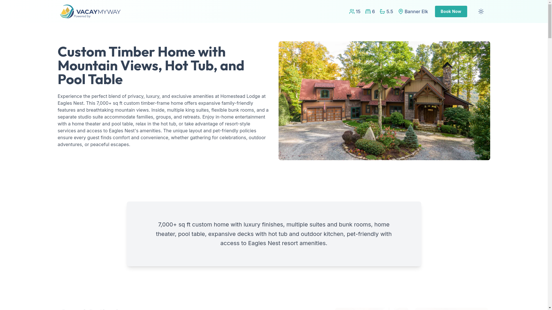 website screenshot of https://teamretreat.place/