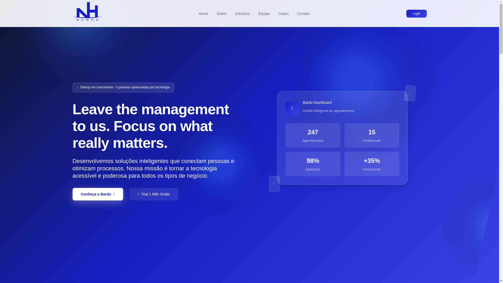 website screenshot of https://portal-nomoh-frontend.pages.dev/