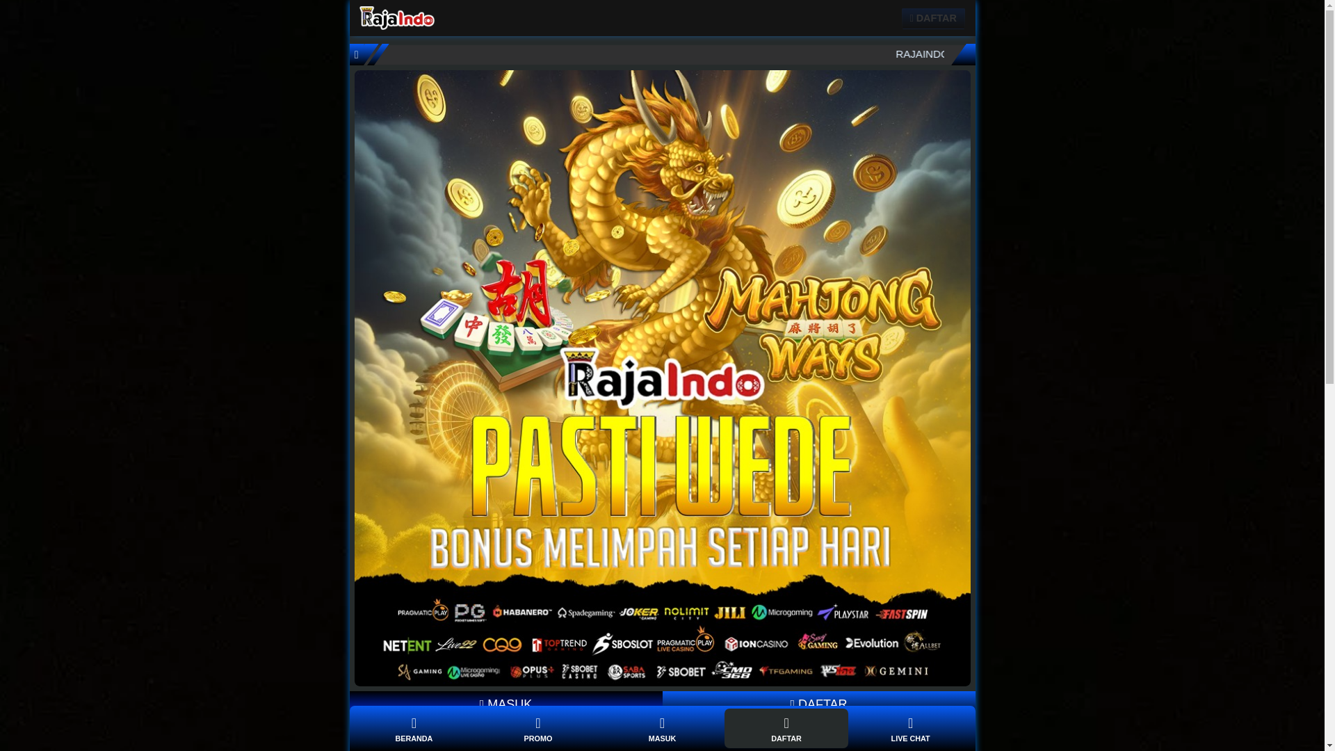 website screenshot of https://rajaindo1.pages.dev/