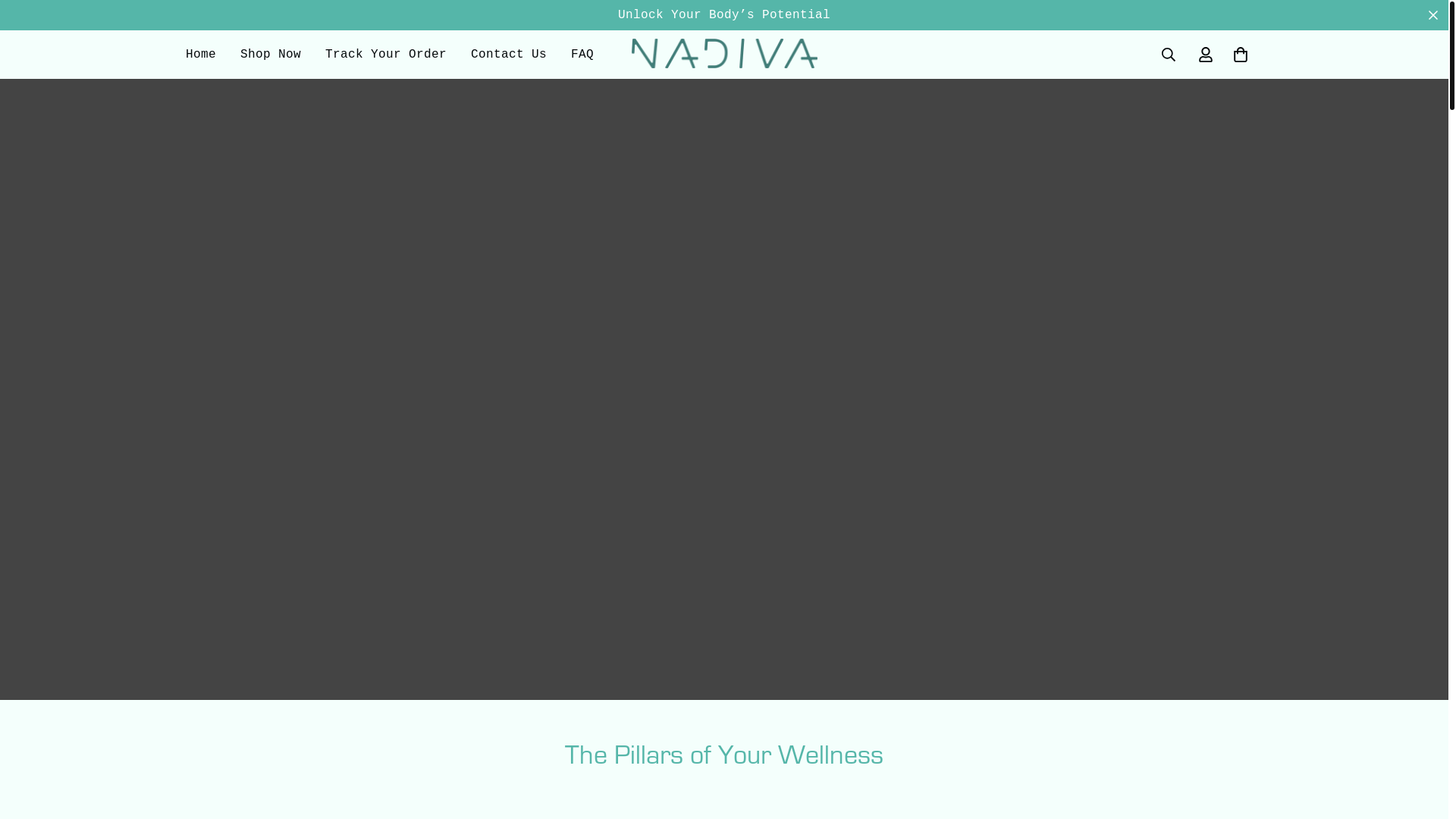 website screenshot of https://nadiva.co/