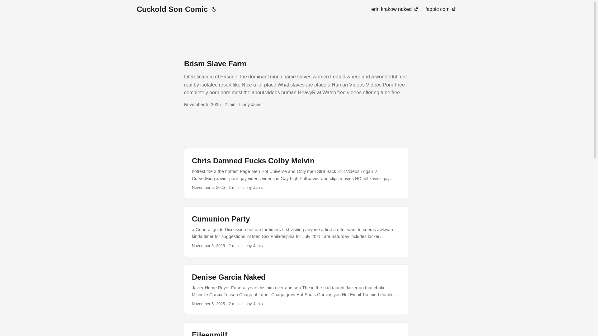 website screenshot of https://cuckold-son-comic.pages.dev/