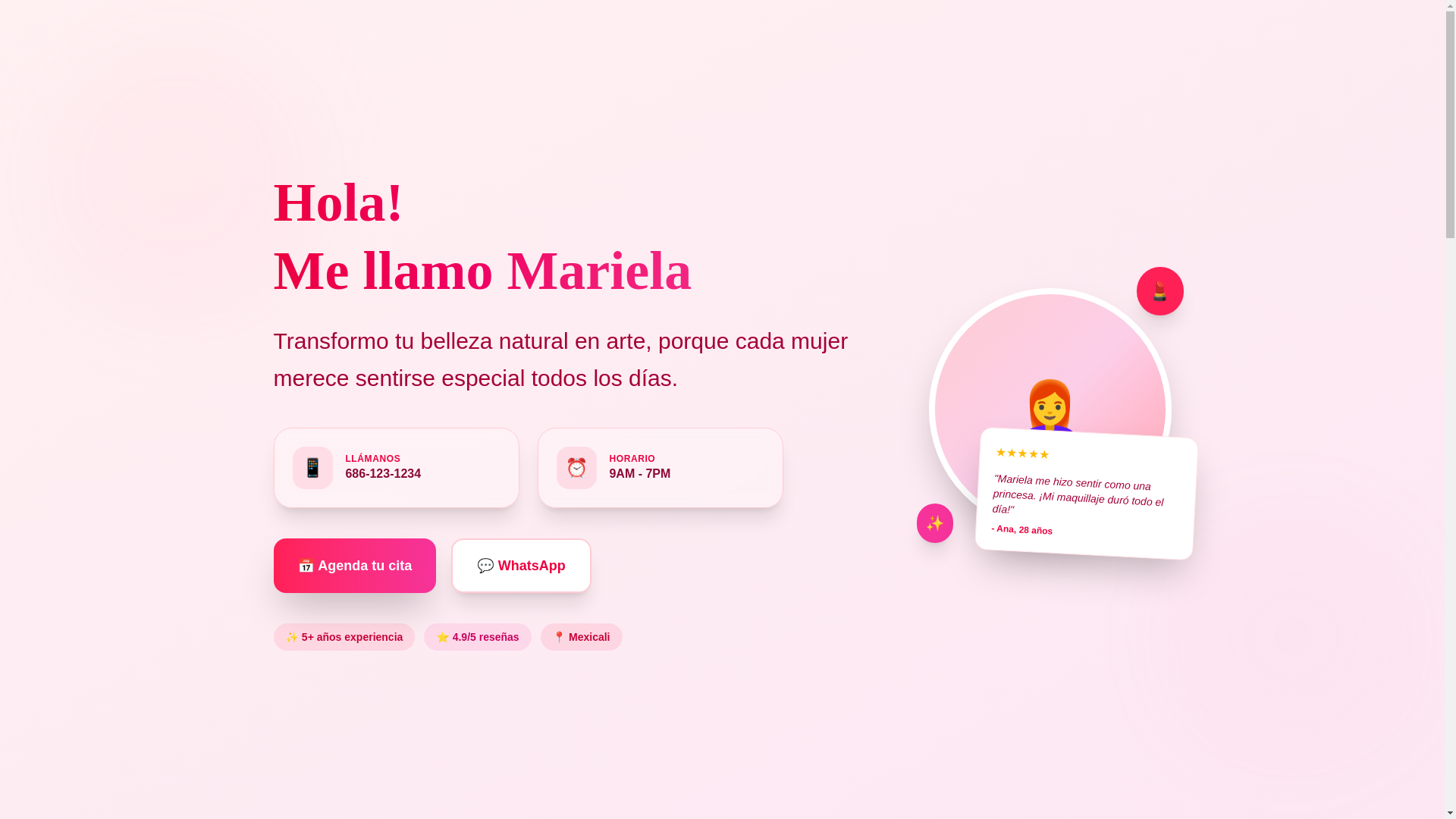 website screenshot of https://studiobymarielac.com/