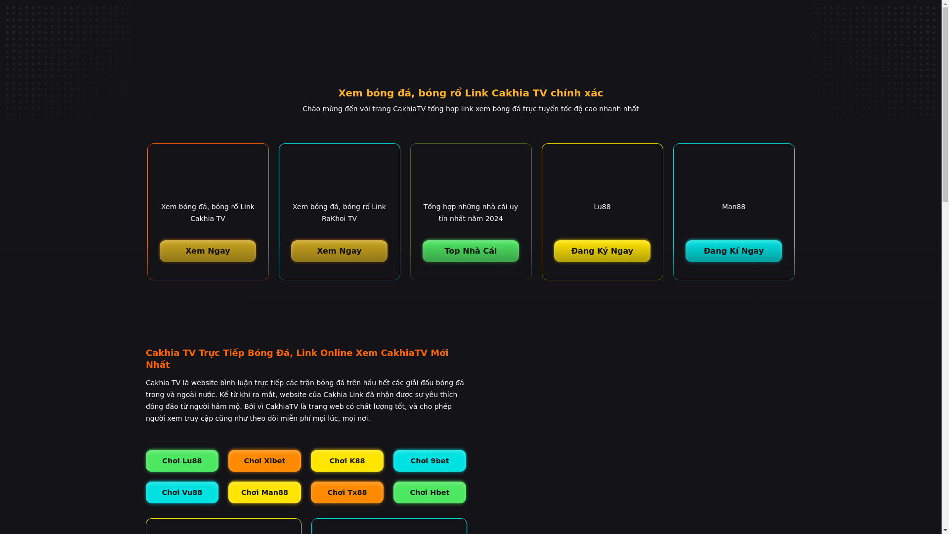 website screenshot of https://cakhia-landing2.pages.dev/