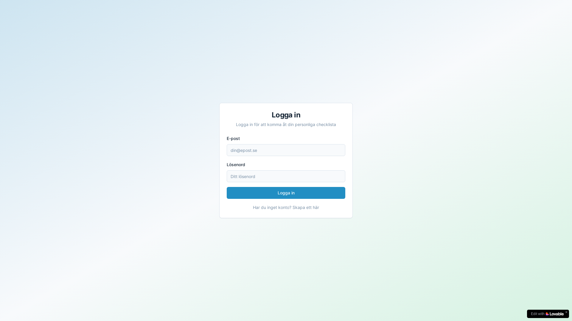 website screenshot of https://husbilcheckgo.com/