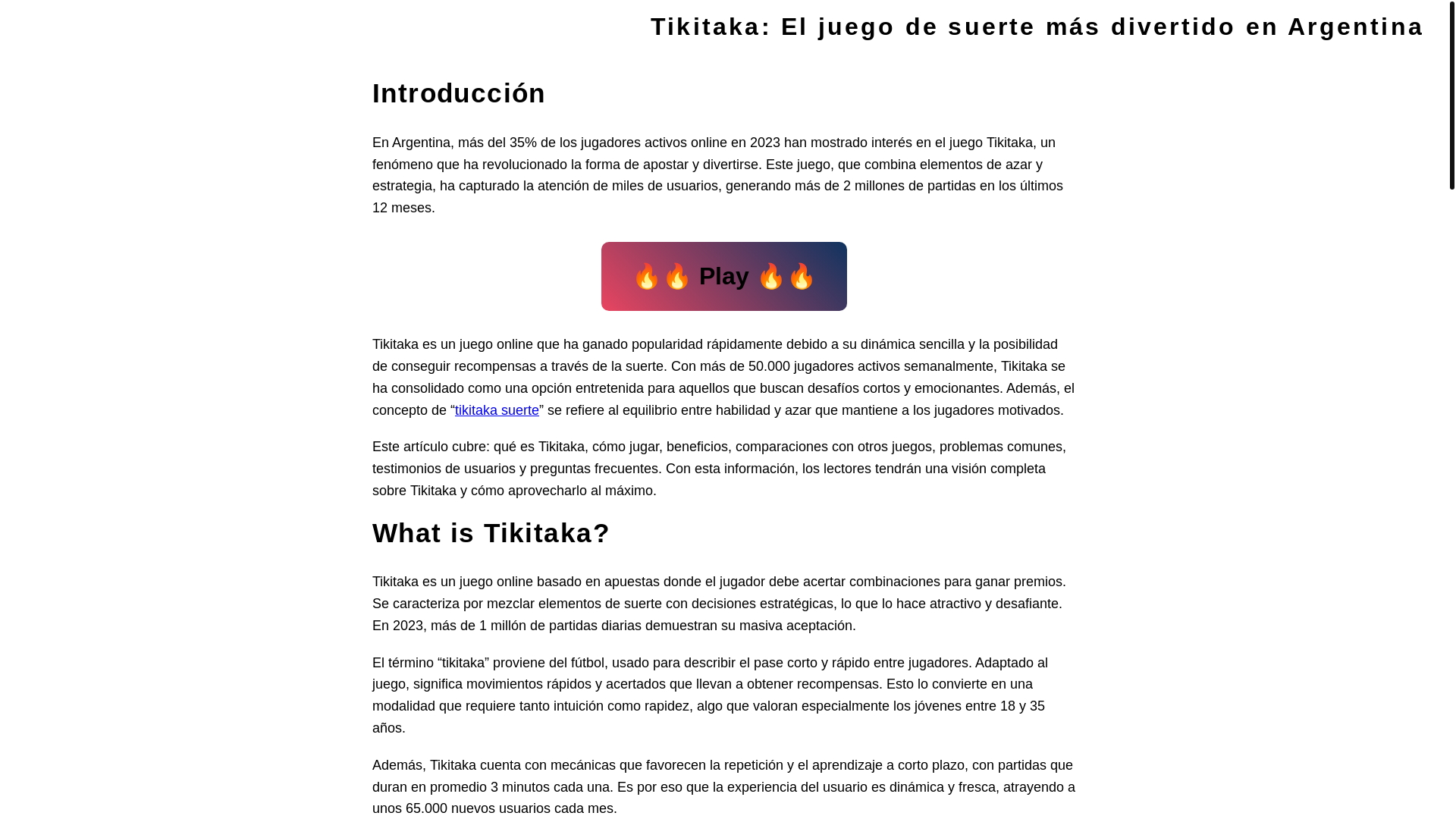 website screenshot of https://tikitaka-ar.es/