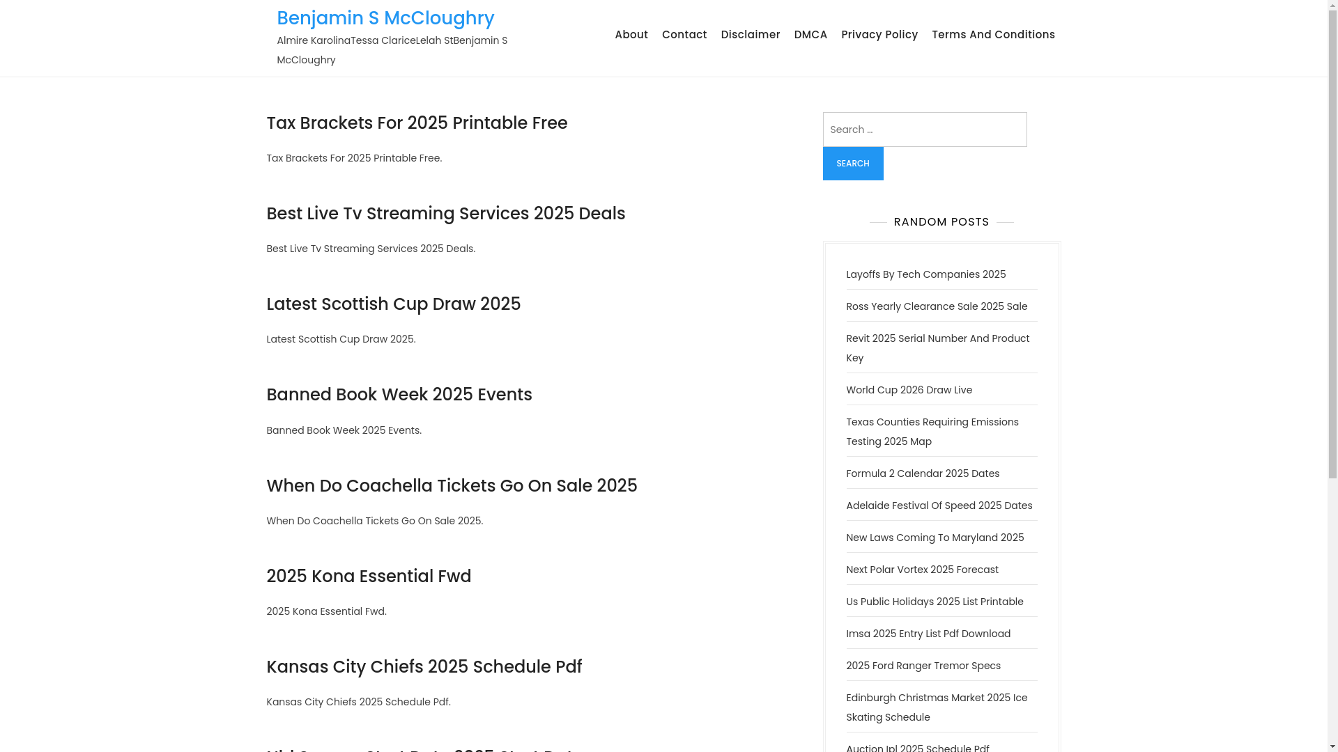 website screenshot of https://benjaminsmccloughry.pages.dev/