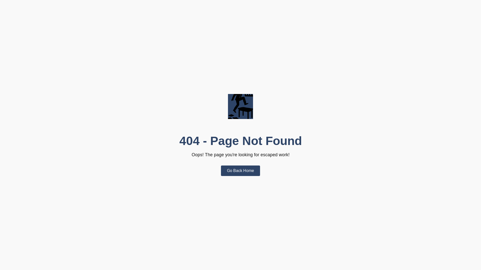 website screenshot of https://server.escaping.work/