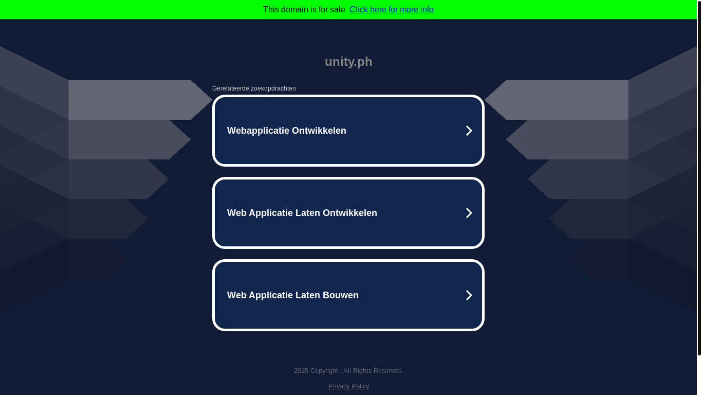 website screenshot of https://asset-cloud-data-connector.amc.stg.transformation.unity.ph