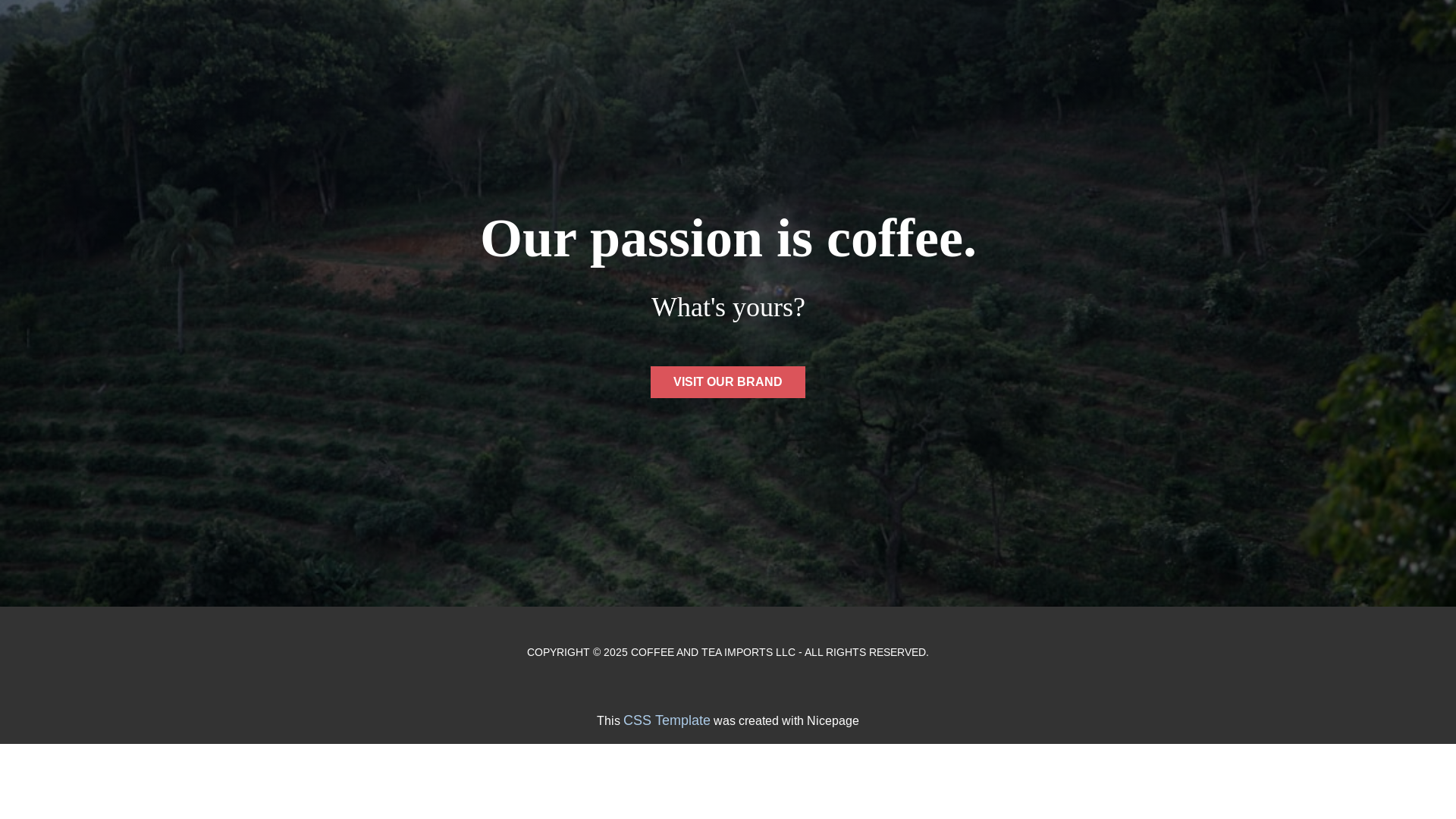website screenshot of https://coffeeandtea.pages.dev/