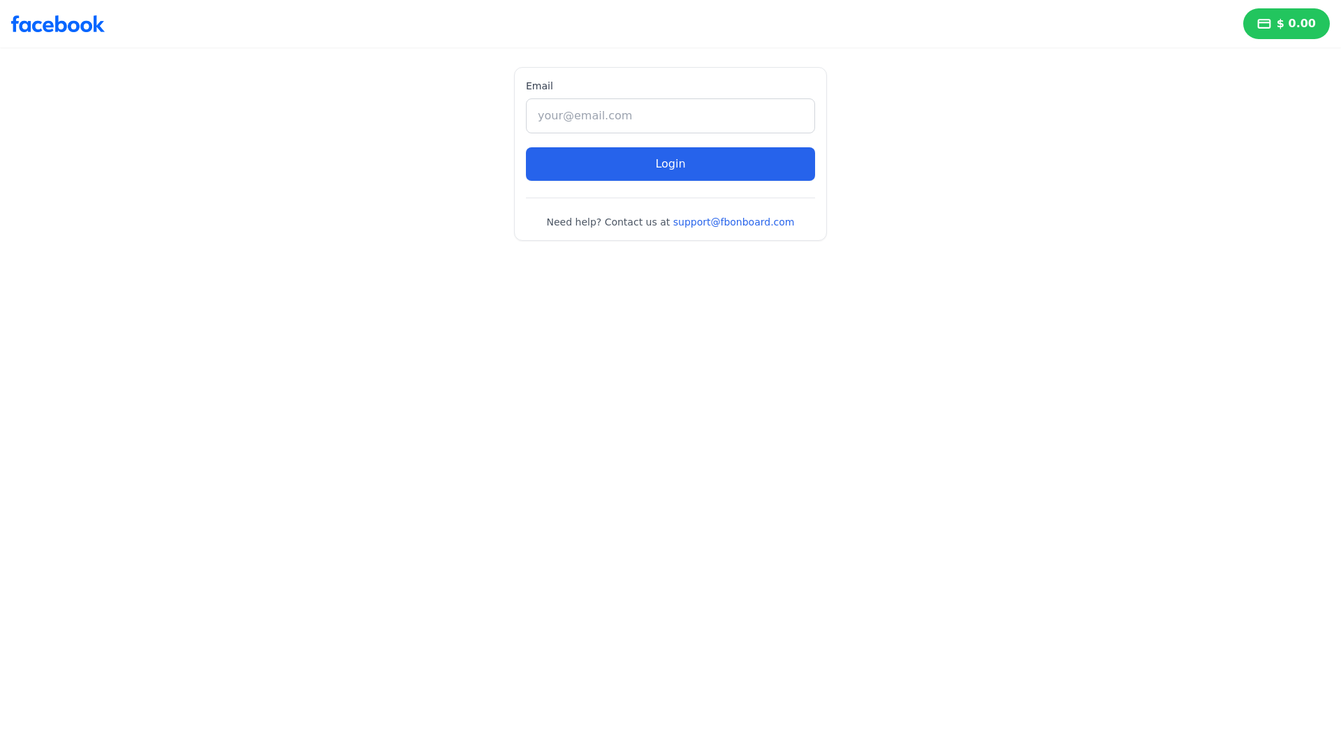website screenshot of https://fbonboard.com/