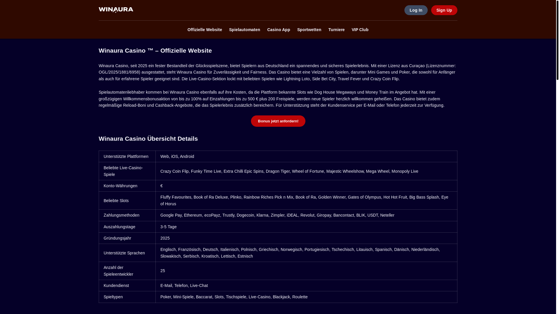website screenshot of https://www-winaura-com-de.pages.dev/
