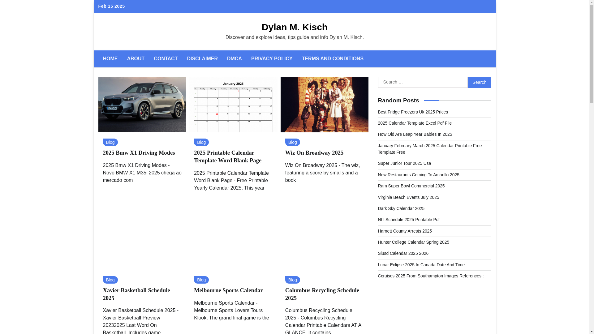 website screenshot of https://dylanmkisch.pages.dev/
