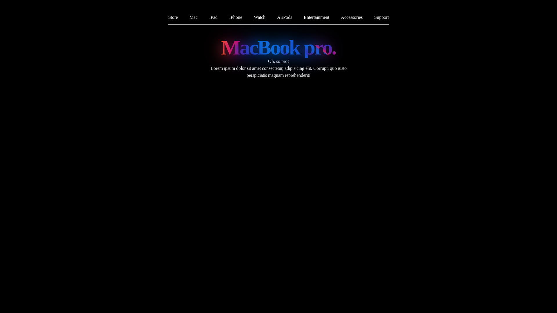website screenshot of https://macbook-react3fiber.pages.dev/