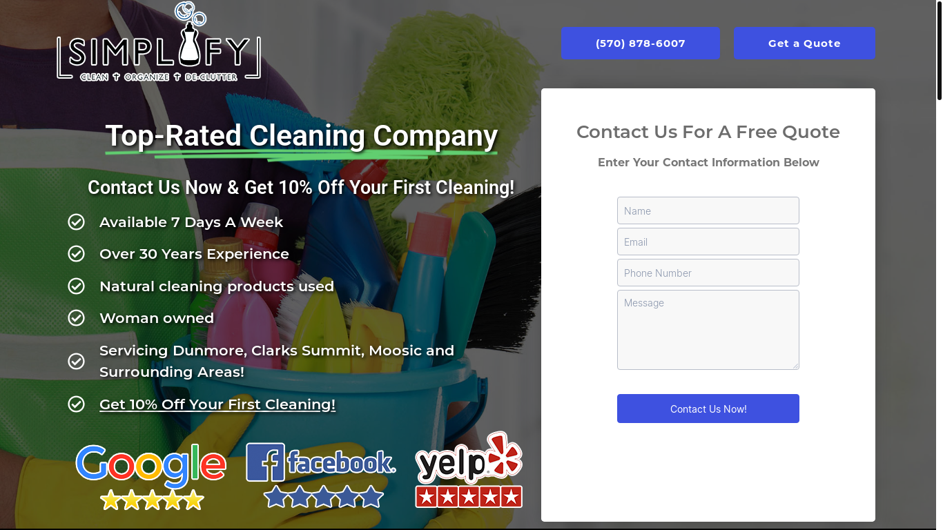 website screenshot of https://simplify-nepa.com/