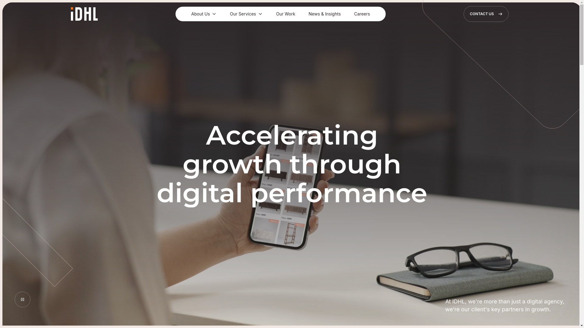 website screenshot of https://idhlassist.help/