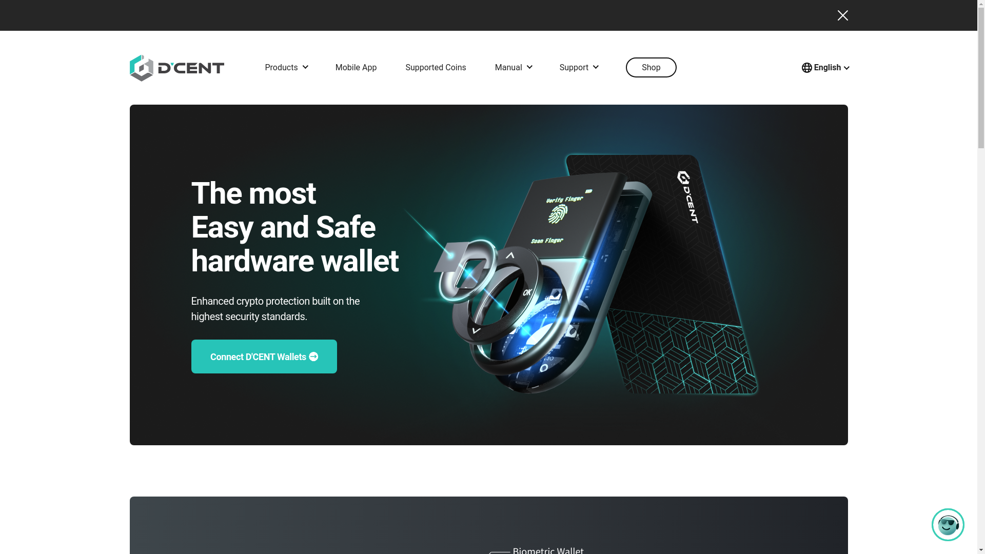 website screenshot of https://dcentsmartrestore.pages.dev/