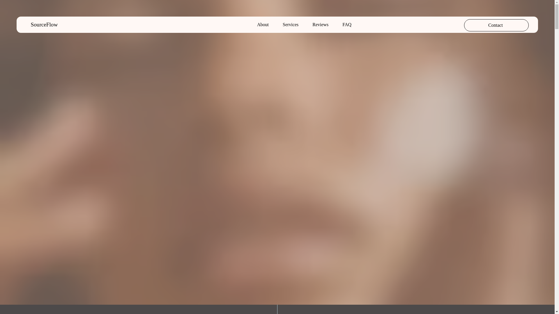 website screenshot of https://sourceflowkr.com/