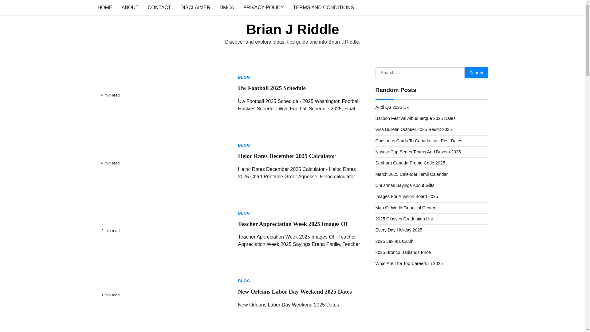 website screenshot of https://brianjriddled.pages.dev/