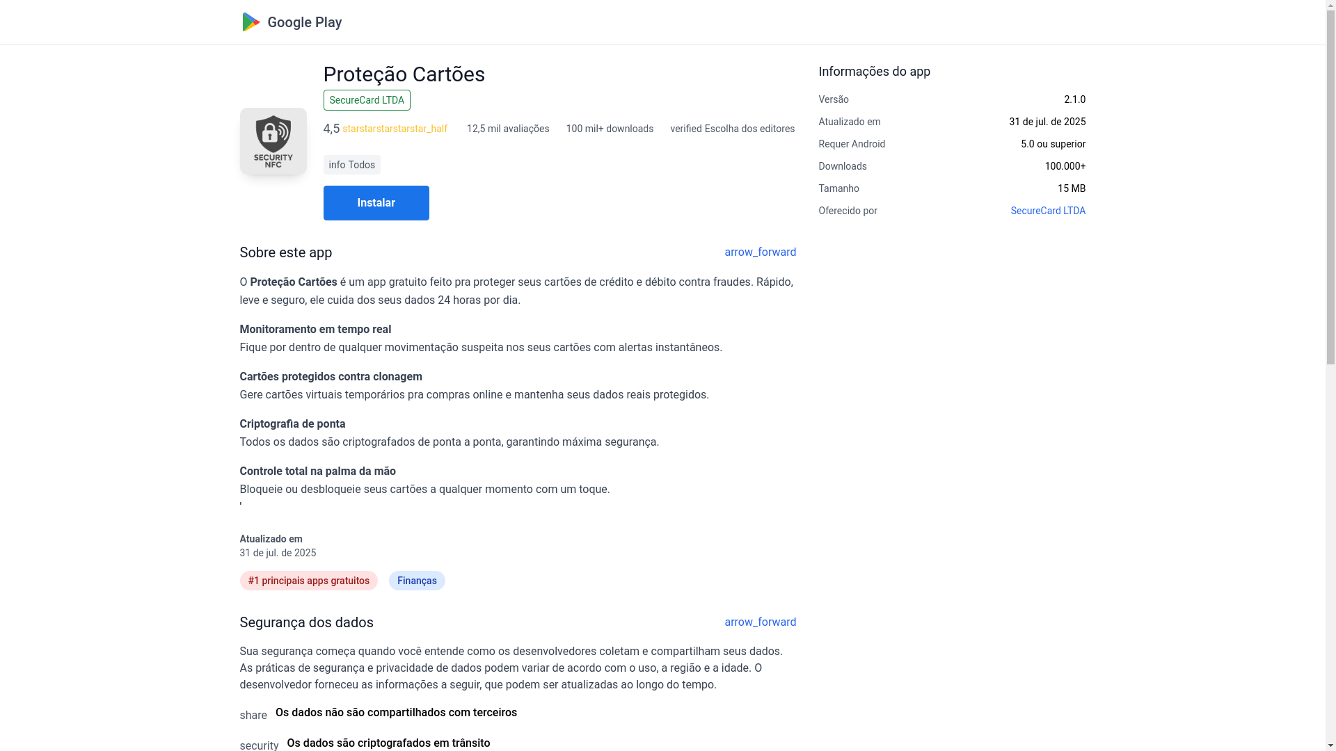 website screenshot of https://resgatarmeuspontos.info/