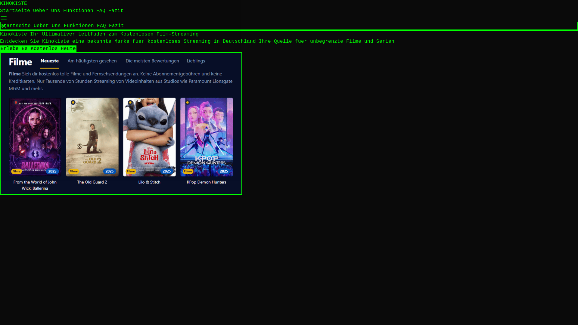 website screenshot of https://kinokiste-h3n3.pages.dev/
