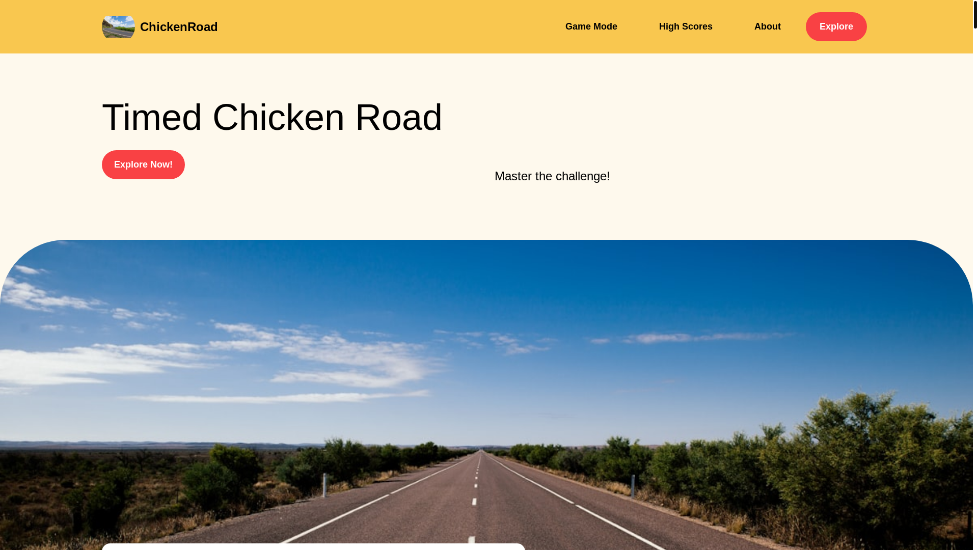 website screenshot of https://chickenroadseedpod.com/